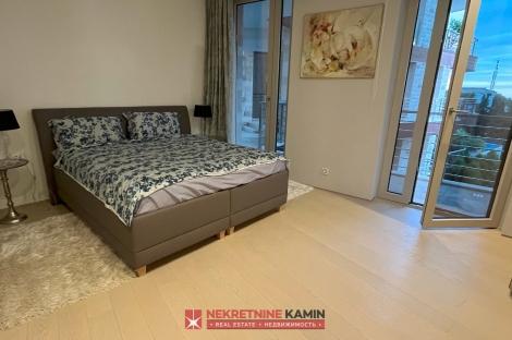 two bedroom luxury apartment in dukley gardens budva kamin nekretnine real estate