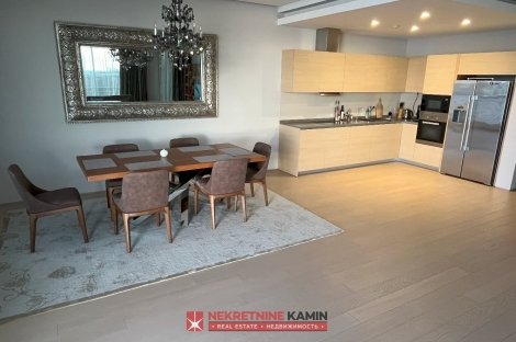 two bedroom luxury apartment in dukley gardens budva kamin nekretnine real estate