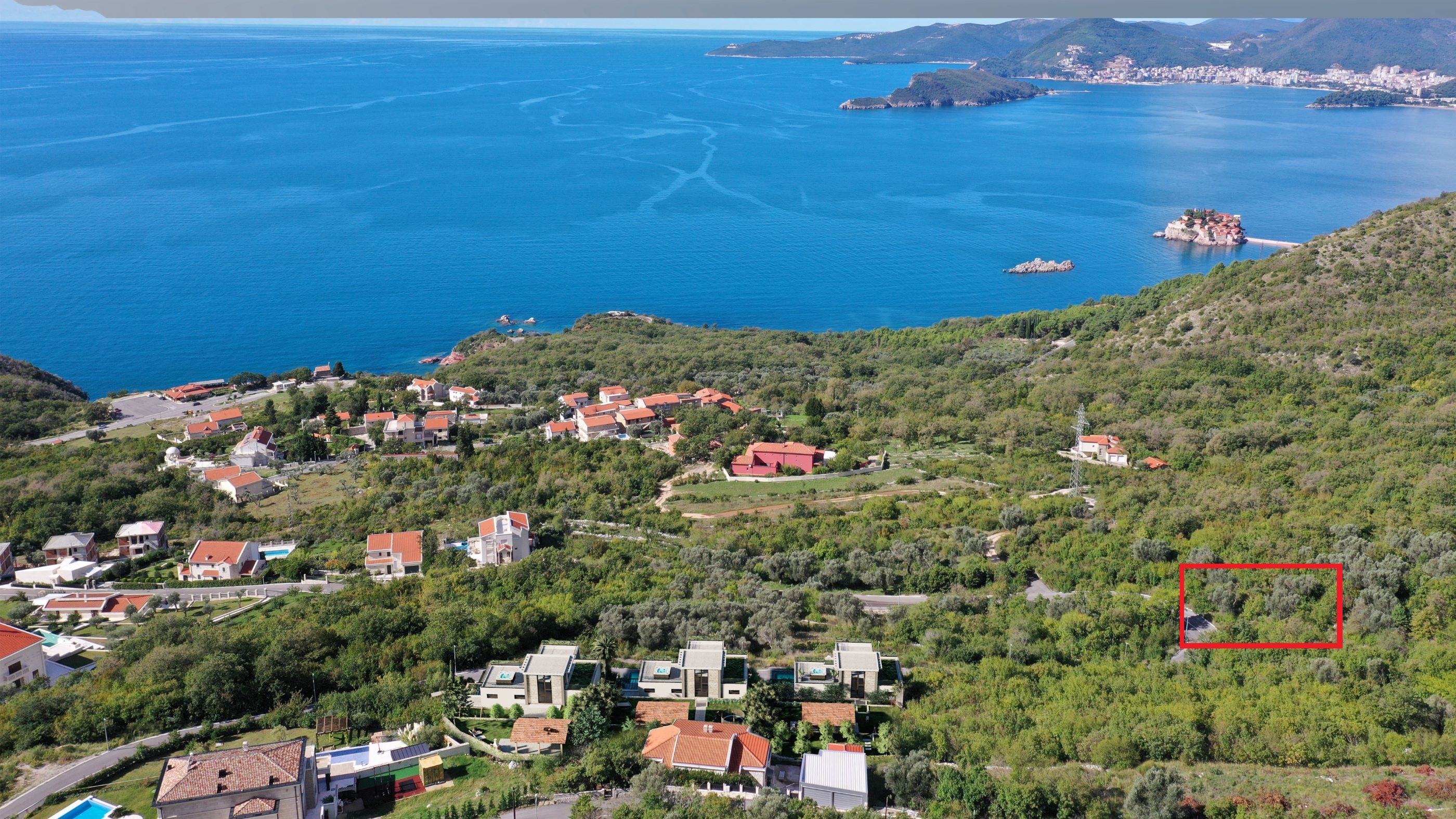 Satılık imarlı projesi ödenmiş deniz manzaralı arsa