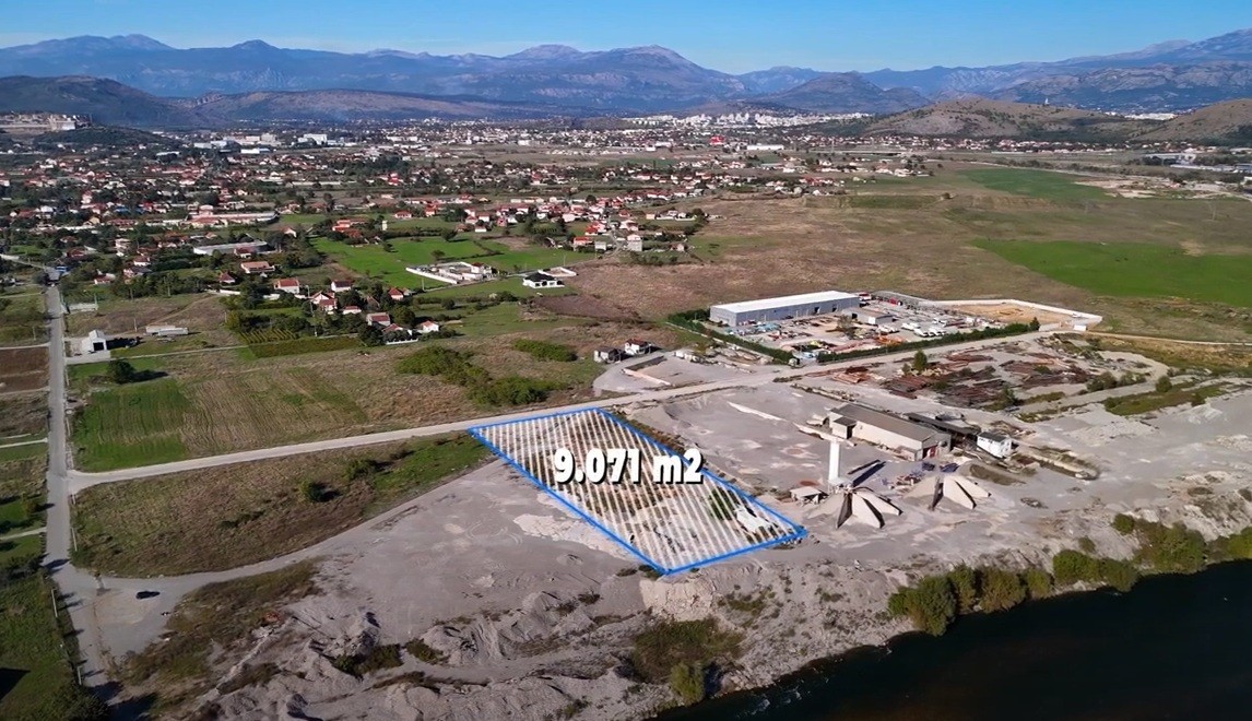 Land with project for construction of logistic center, Podgorica