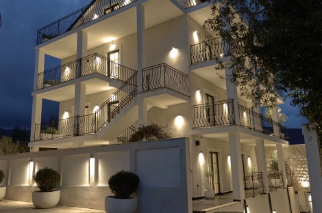 villa in tivat with pool and parking close to the sea kamin nekretnine real estate 